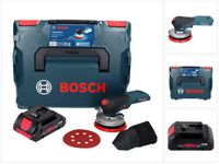 Bosch GEX 18V-125 Professional Akku Exzenterschleifer 18 V 125 mm Brushless + 1x ProCORE Akku 4,0 Ah + L-BOXX - ohne Ladegerät
