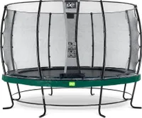 EXIT Elegant Trampolin ø366cm mit Economy Sicherheitsnetz - grün