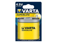 VARTA Superlife 4,5 V 3R12. Zinkový uhlík. na jednotku. (závesné balenie)