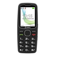 Komfort-Mobiltelefon mit Großtasten und großem Farb-LC-Display schwarz Olympia Star
