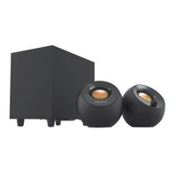 Creative Labs Creative Pebble Plus - Lautsprechersystem - für PC - 2.1-Kanal - 8 Watt (Gesamt)