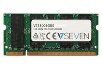 Pamäťový modul V7 1GB DDR2 PC2-5300 667Mhz SO DIMM pre notebooky - V753001GBS,