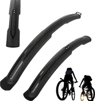 Verk 14559 Sada blatníkov na bicykel 2 ks čierna