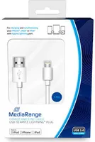 MediaRange Lade- & Datenkabel USB 2.0 auf Apple Lightning 1m