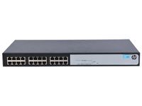 Hewlett Packard Enterprise 1410-24G-R, ungemanaged, Gigabit Ethernet (10/100/1000), Schwarz, 50/60 Hz