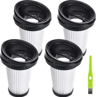 4 Stück Ersatzfilter für Grundig VCH9829 VCH9832 VCH9629 VCH9630 VCH9631 VCH9632 2 in 1 Akku-und Handstaubsauger,Hepa Filter Ersatzteile Ersetzen Sie # 9178008590