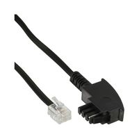 InLine® TAE-F Kabel, für Telekom/Siemens-Geräte, TAE-F ST an RJ11 ST, 1m