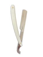 Ali Biyikli Rasiermesser Ustura | Herrenrasierer - für eine präzise und glatte Rasur, Bart | Konturen | Körper | incl. Klingen, Sparset, (Weiß)