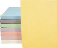Betz Jersey Spannbettlaken Spannbetttuch Spannbetttücher Bettlaken Laken Betttuch Größe 90 x 190 cm - 100 x 200 cm Farbe - gelb