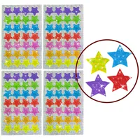 1000 Stück - Sticker Sterne Aufkleber Klebesterne Bunt - 15mm, 5 Farben :  : Küche, Haushalt & Wohnen