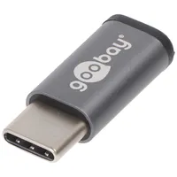 Adaptér USB-C pro připojení zařízení USB-C ke staršímu kabelu nebo zástrčce USB 2.0 Micro-B