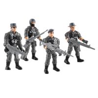 519x Soldaten Figuren Armee Militär Kampfspiel Actionfigur Spielzeug Spielset 
