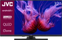 JVC QLED TV 32 Zoll Fernseher Full HD Android TV (HDR Smart TV, Triple-Tuner) LT-32VQF545A