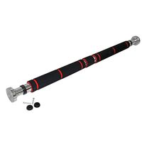 SportVida Klimmzugstange für Türrahmen ohne Schrauben Teleskop Türreck Stange mit Handpolsterung aus Schaumstoff Reckstange 61-100cm