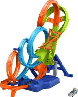 Mattel Hot Wheels Action ''4 Loopings Crash Gefahr
