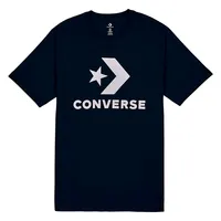 Converse Star Chevron Tee Obsidian T-Shirt Herren 10018568 Dunkelblau, Bekleidungsgröße:M