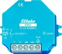 Eltako ES61-UC 10A wyłącznik impulsowy 1 zestyk zwierny elektroniczny do montażu w puszce instalacyjnej
