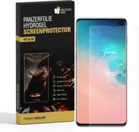 2x Panzerfolie für Samsung Galaxy S10 HYDROGEL FULL-COVER Displayschutz KLAR