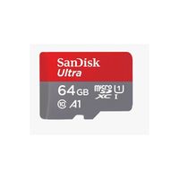 SanDisk Ultra microSDXC A1  64GB 140MB/s Adapt.SDSQUAB-064G-GN6MA