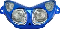 Str8 Niebieska maska reflektora dla MBK Nitro/Aerox