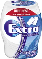 Wrigleys extra Professional Strong Mint zuckerfreie Kaugummis Dose 68g