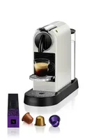 Nespresso De'Longhi EN167.W Citiz Kaffemaschine | Hochdruckpumpe und perfekte Wärmeregelung | Energiesparfunktion | creme-weiß