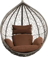 HOME DELUXE - Polyrattan Hängesessel CIELO - Nur Korb| Hängestuhl