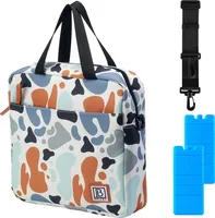 Brisby 4-lagige isolierte Kühltasche - Lunchtasche 7 Liter - Palettenmuster