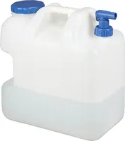 relaxdays Kanister na vodu štvorcový s kohútikom, 25,0 l každý