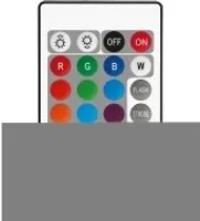 LED lampa s FB E27 RGBW - LED žárovka / Multi- STCLASA60FR9W2700E27