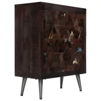 vidaXL Kredens Altholz Massiv 60x30x76 cm