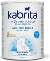 Kabrita | Ziegenmilch Pre Nahrung Anfangsmilch 0-6 Monate | Hochwertige Babynahrung - Baby Milch, nahrhaft und sanft zum Babybauch | Inhalt: 800g Babynahrung-Milchpulver