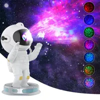 Astronaut Nachtlicht LED Sternenhimmel Licht Projektor Lampe Sternennachtlicht Projektionslampe Party Schlafzimmer Kinderzimmer Zimmer Deko Geschenk