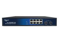 ALLNET ALL-SG8208PF-10G - Unmanaged - L2 - Gigabit Ethernet (10/100/1000) - Gigabit Ethernet - Power over Ethernet (PoE) - Rack-Einbau
