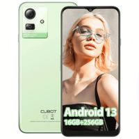 CUBOT NOTE 50 Handy Ohne Vertrag 16GB+256GB/1TB Android 13 Smartphone 6.56 Zoll HD+ 90Hz, 5200mAh Akku, Fingerabdruck, GPS, NFC, OTG Grün