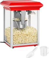 Popcornovač Royal Catering - 1300 W - 3 kg/h - červený -