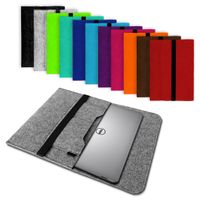 Schutz Tasche Dell Latitude 9510 15 Zoll Laptop Hülle Notebook Filz Sleeve Case, Farben:Grau
