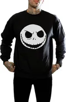 Nightmare Before Christmas - Sweatshirt für Herren BI1075 (XL) (Schwarz)