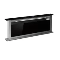 Klarstein Downdraft-Dunstabzugshaube, Versenkbare Abzugshaube, Leise Dunstabzugshauben mit Filter, Dunstabzugshaube 90cm, Umluft/Abluft Dunsthaube mit 10 Stufen, Dunstabzug 576 m³/h Luftstrom