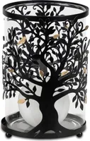 Windlicht 19 cm Lebensbaum formano