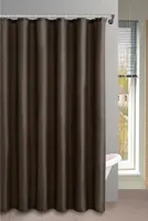 MSV Anti-Schimmel Duschvorhang - Anti-Bakteriell, waschbar, wasserdicht- Polyester, „Braun“ 180x200cm