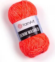 Yarn Art Denim Washed 913 Neon Orange Strickgarn