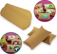 Oblique Unique 24 Geschenkboxen Geschenk Schachteln Adventskalender JGA Hochzeit Mitgebsel Gastgeschenke - braun