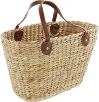 Einkaufstasche 'Naturoptik' Damenhandtasche Handtasche Korbtasche Korb Tasche