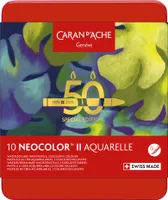 CARAN D'ACHE Aquarell-Wachsmalstift NEOCOLOR II "Lush" 10 Stifte