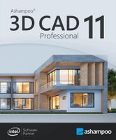 Ashampoo 3D CAD Professional 11 / 1 Gerät / Dauerlizenz (Lizenz per Email)