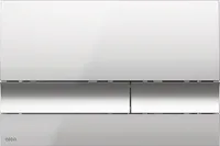 Betätigungsplatte Alca basic Platte chrom glänzend / Taster chrom glänzend M1721
