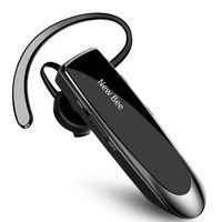 NEW BEE Einohr-Kopfhörer Bluetooth Kopfhörer Kabellos mit Mikrofon Bluetooth In-Ear Headset für iPhone Samsung Huawei HTC, Sony, usw