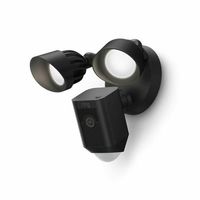 Ring Flutlicht Sicherheitskamera Plus mit Kabel schwarz