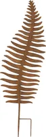 FRANK FLECHTWAREN Farnblatt, Garten-Deko ,Gartenstecker, Dekorationsstecker, Metallstecker Farnblatt